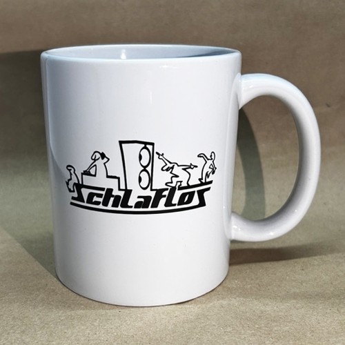 Tasse Mit Schlaflos Logo