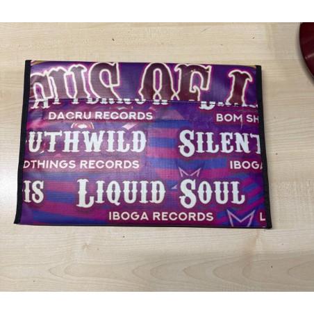 💖 Laptop-Tasche „Circus of Love“ – Einzigartiges Upcycling-Design